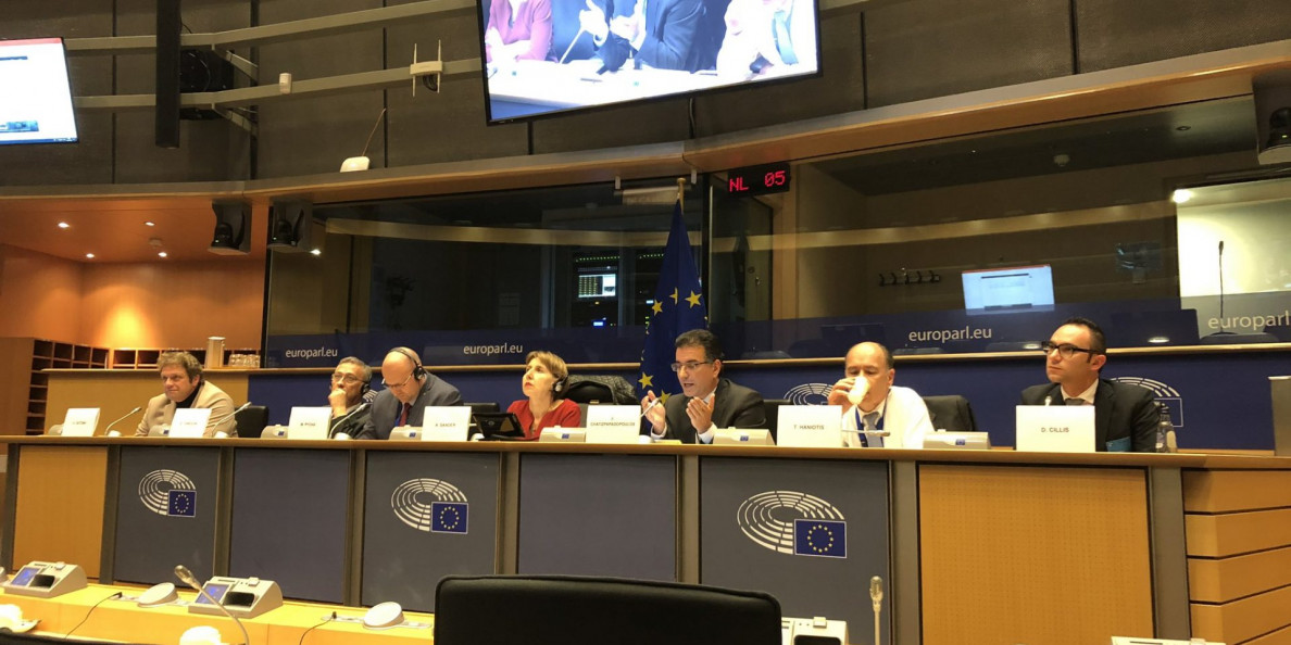 NEUROPUBLIC και GAIA ΕΠΙΧΕΙΡΕΙΝ παρουσιάζουν το gaiasense στο Ευρωπαϊκό Κοινοβούλιο