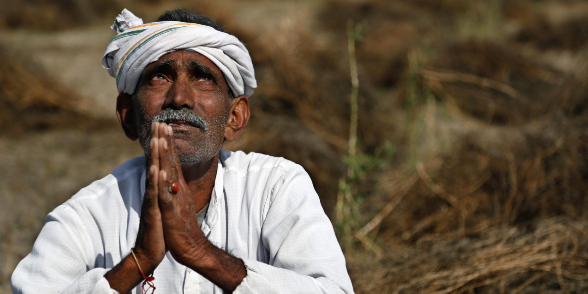 Telangana cotton farmers protest against suicides, price crash in Delhi